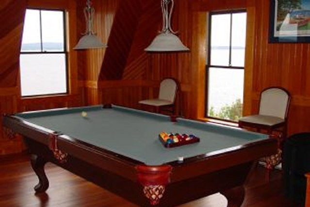 Another view of the pool table.